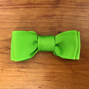 Lime Green Bow/Bow Tie