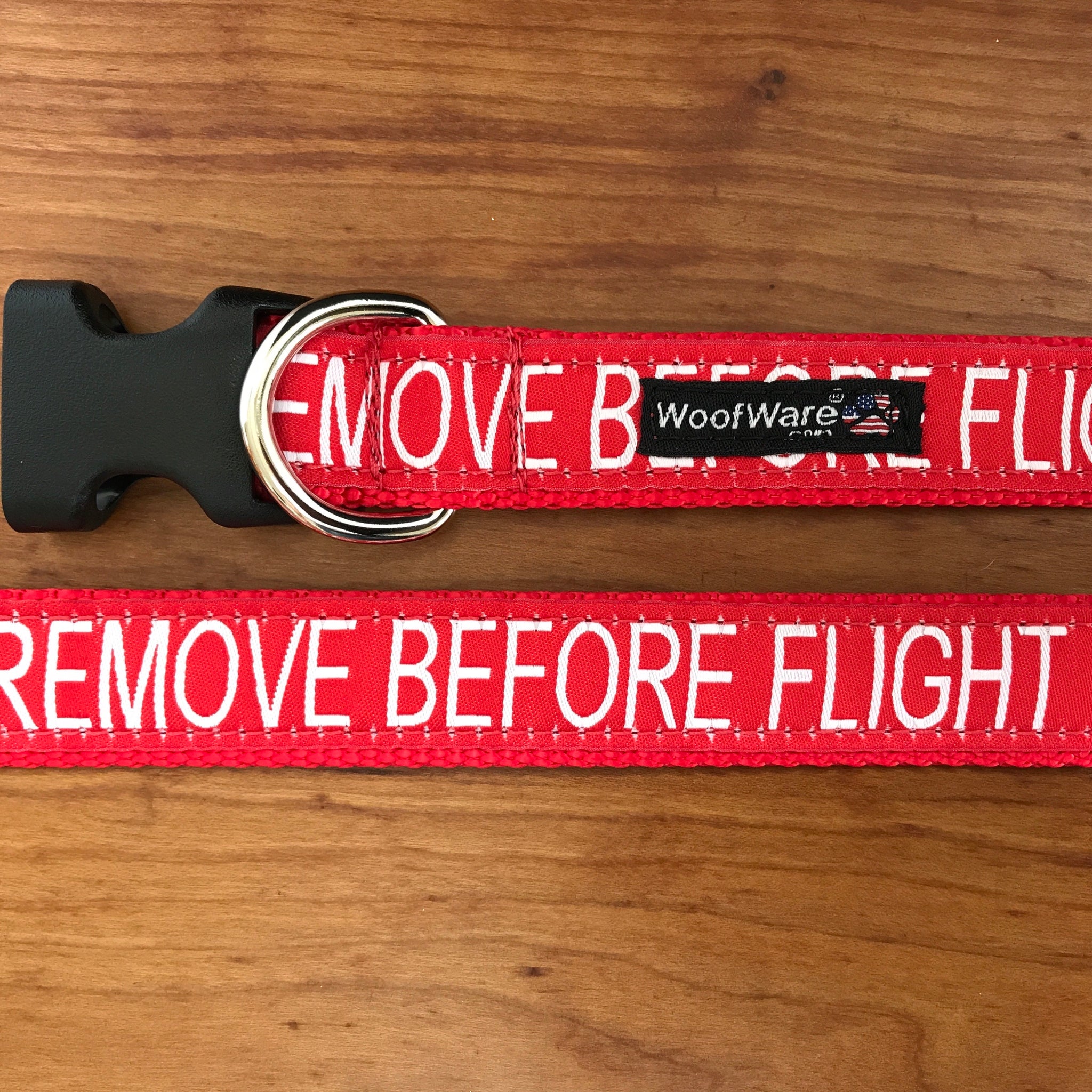 Remove Before Flight  Handmade Dog Collar – WoofWare